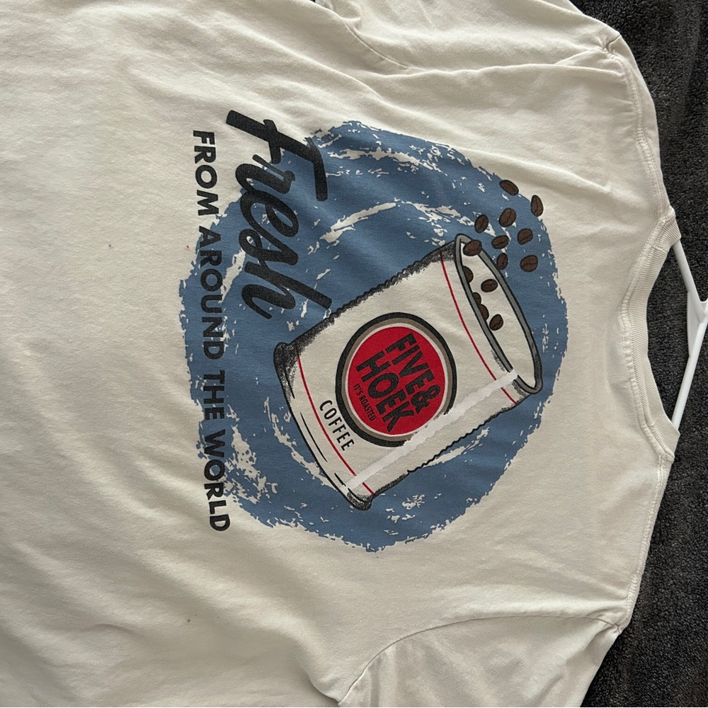 Five & Hoek Coffee Pocket Tee